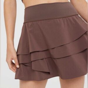 Offline by Aerie Maggie Ruffle Tennis Skirt Size L